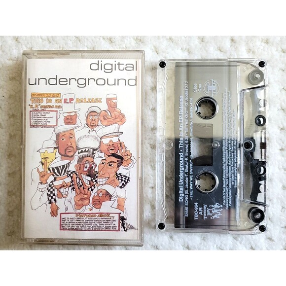 Digital Underground This Is An EP Release Cassette Tape feat: 2Pac TESTED - Picture 1 of 3